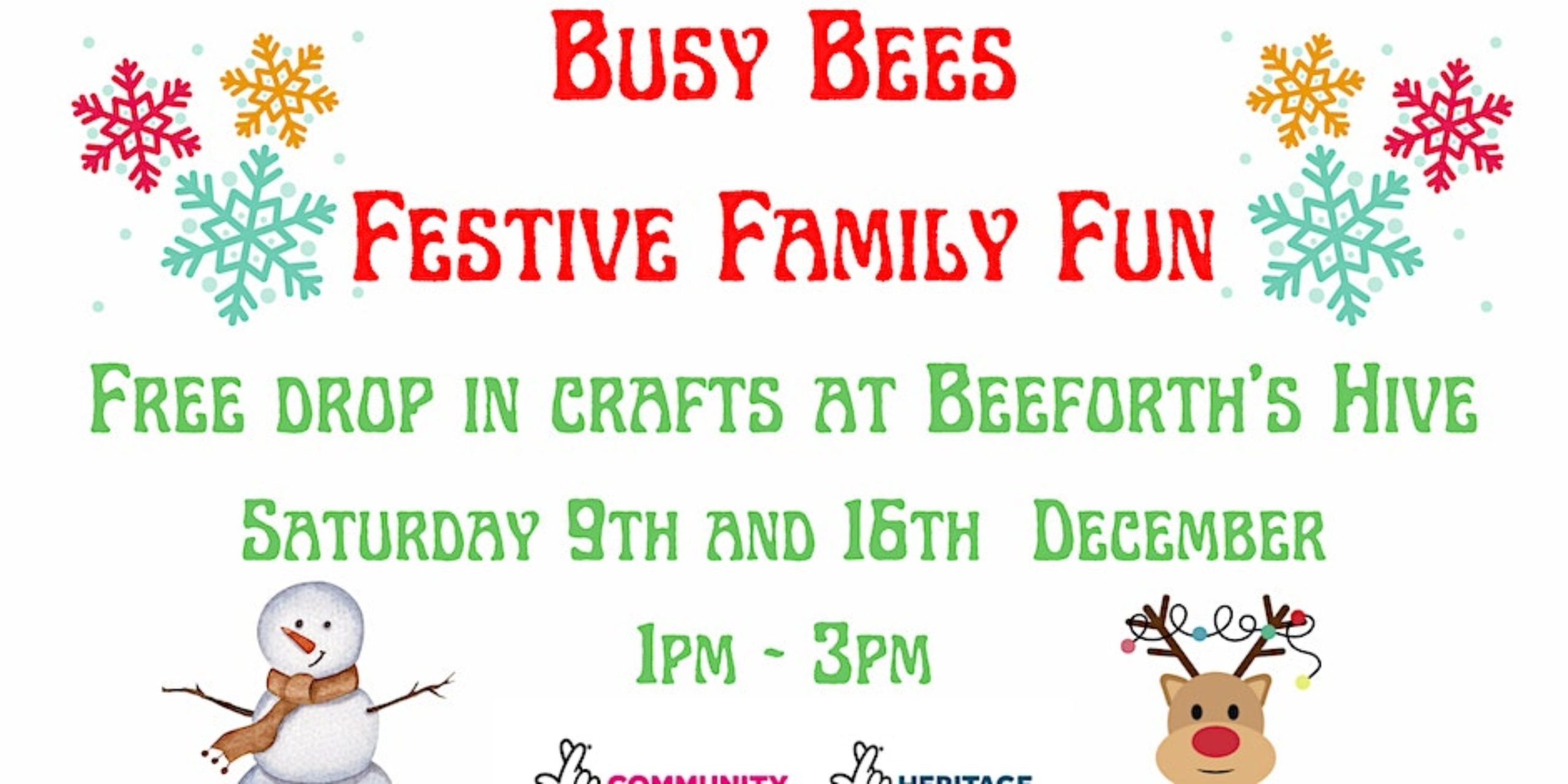 Busy Bees Festive Family Fun at Beeforth's Hive