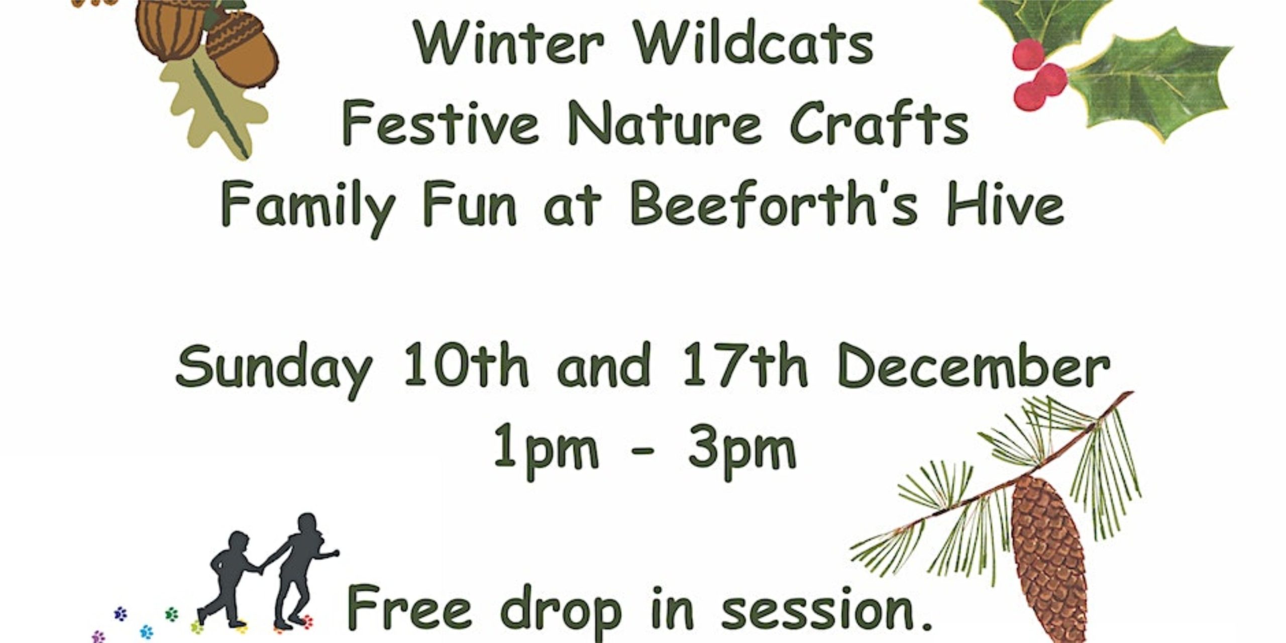 Festive Nature Crafting Fun with the Wildcats